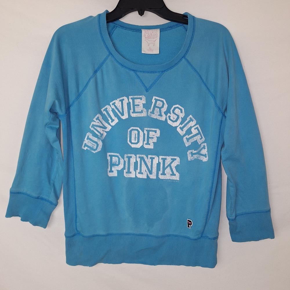 Y2K Vintage VTG RetroSoft Girl Collegiate Victoria's Secret PINK Sweatshirt